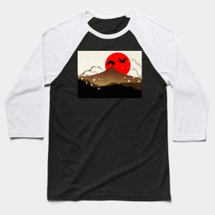 fuji mountain art Baseball T-Shirt